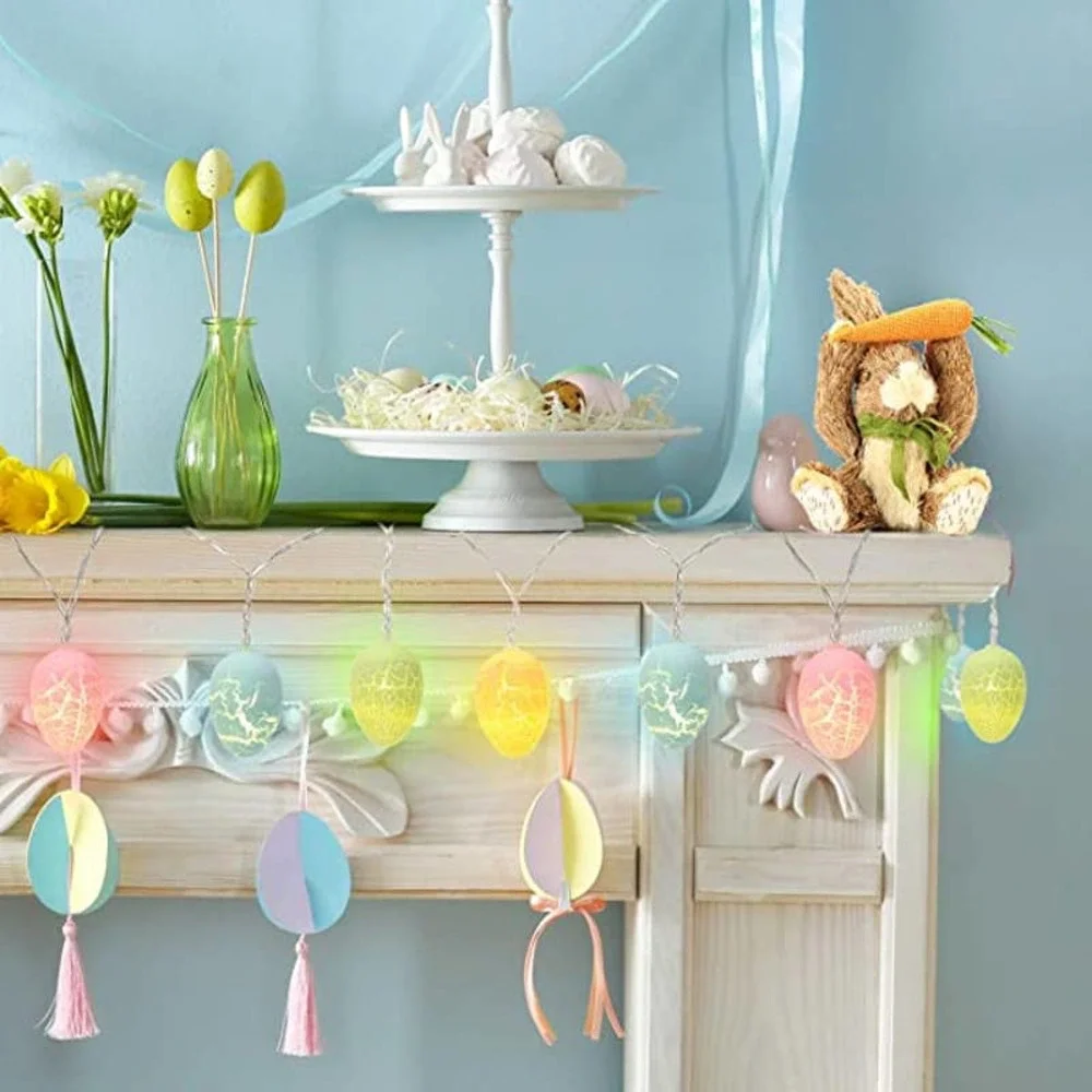 9.8 Ft 20LED Easter Decoration Lights